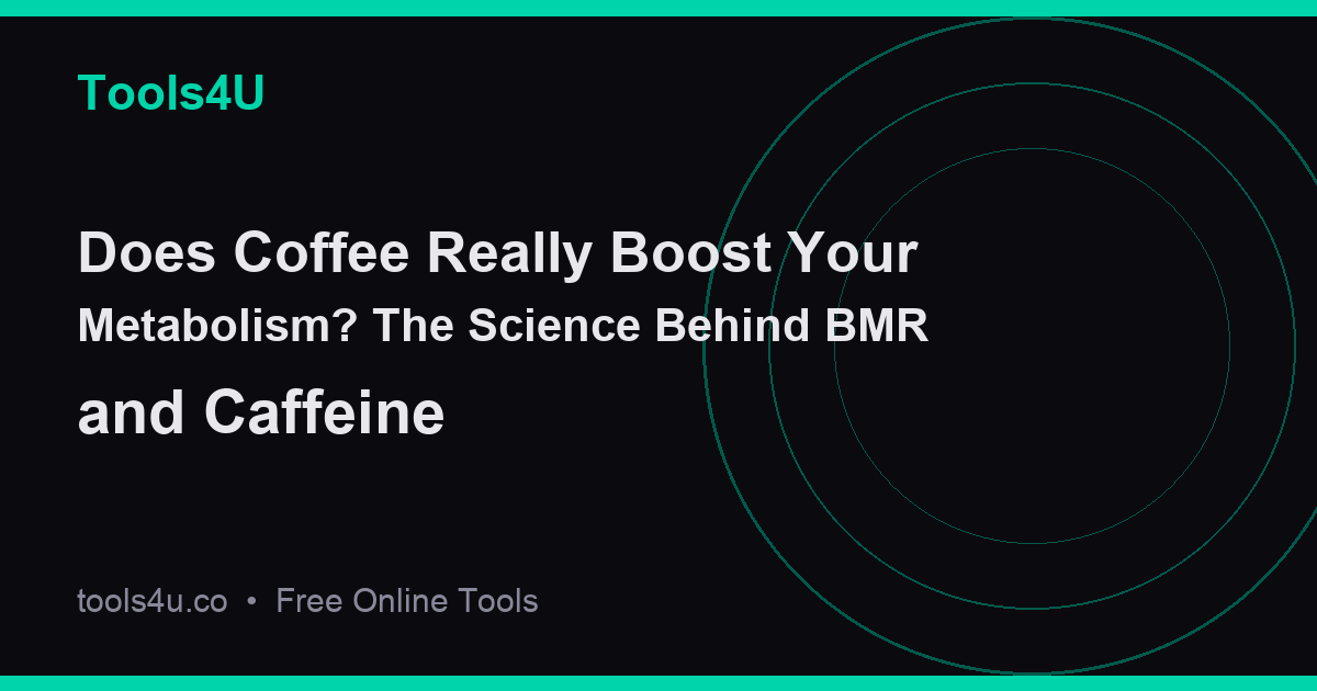 Graph or chart demonstrating the thermogenic effect of caffeine and its impact on calorie burning.